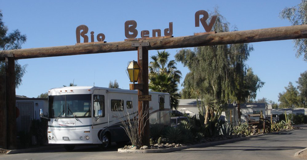 Rio Bend Entrance